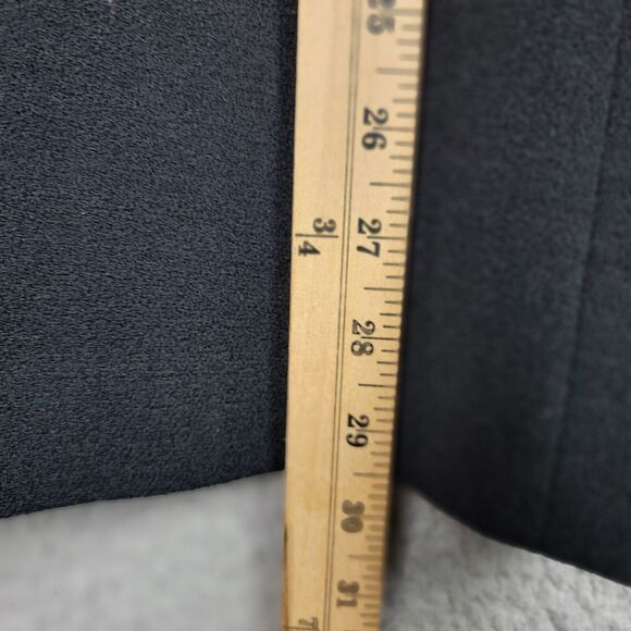 VTG Jones New York Blazer Size 10 Black 100% Worsted Wool Made In USA Classic - Picture 9 of 16